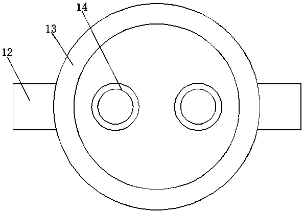 Sand blender with efficient mixing function for core sand