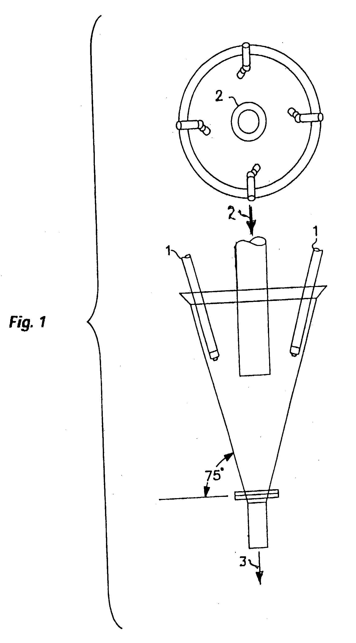 Process for upgrading raw phosphate ore