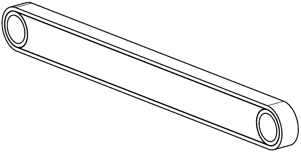 Tension-compression bearing carbon fiber composite material winding joint and preparation method thereof