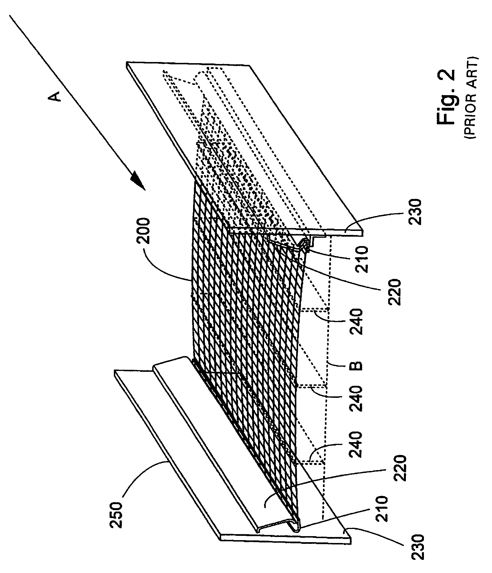 Vibrating screen for screening crushed stone and gravel