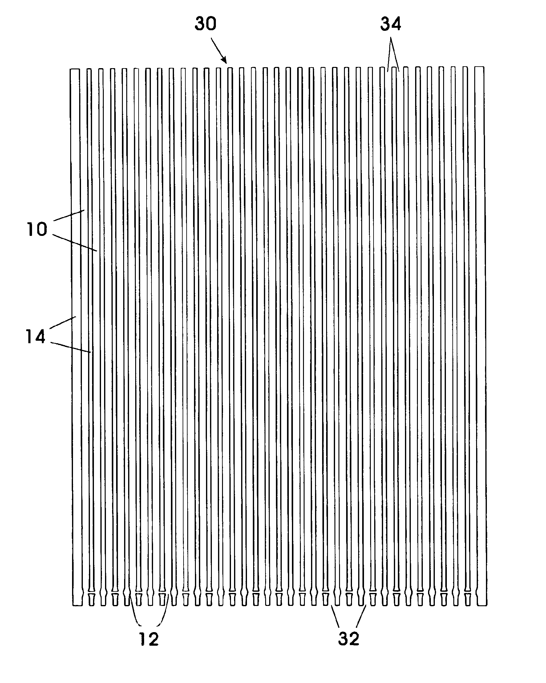 Fuel cell flowfield design for improved water management