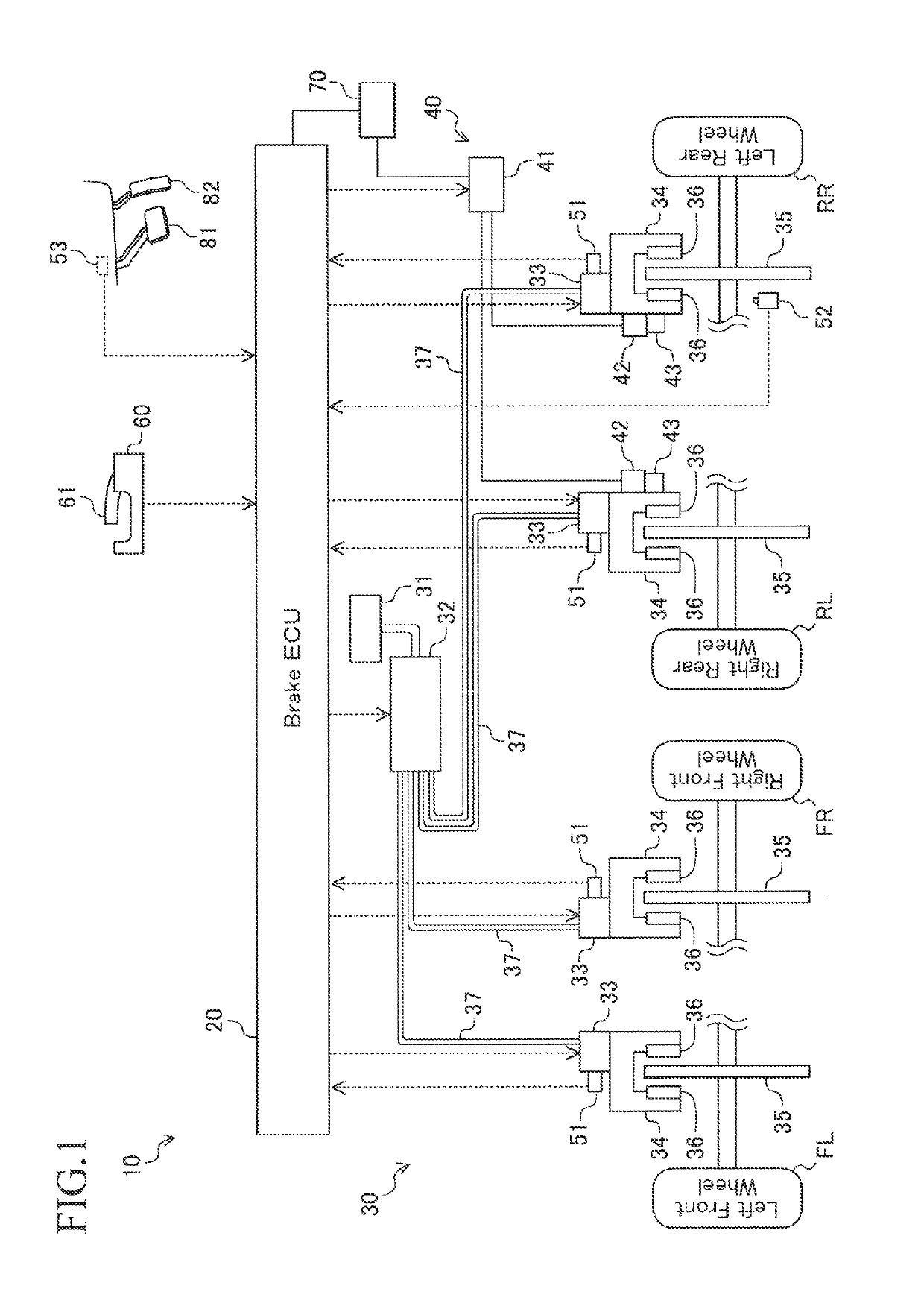 Vehicle brake control apparatus