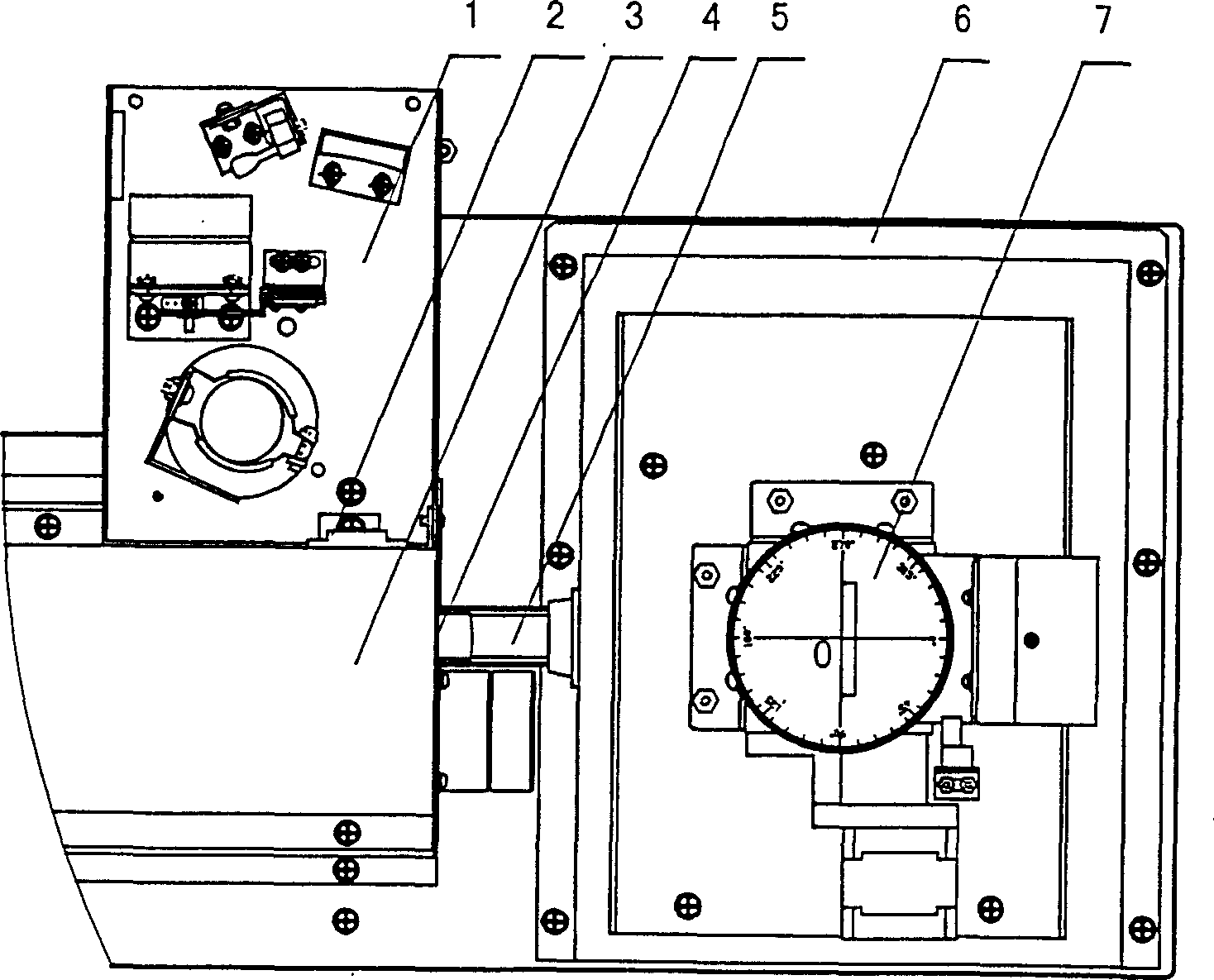 Optical parameter absolute value measuring device and method thereof