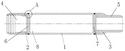 Tubular conductive piece and conductive device by employing the same