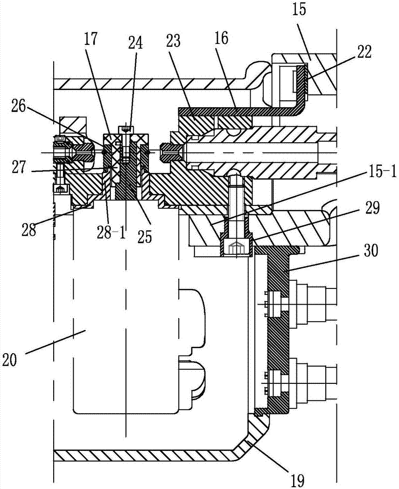 Servo wire feeding device for automatic welding robot