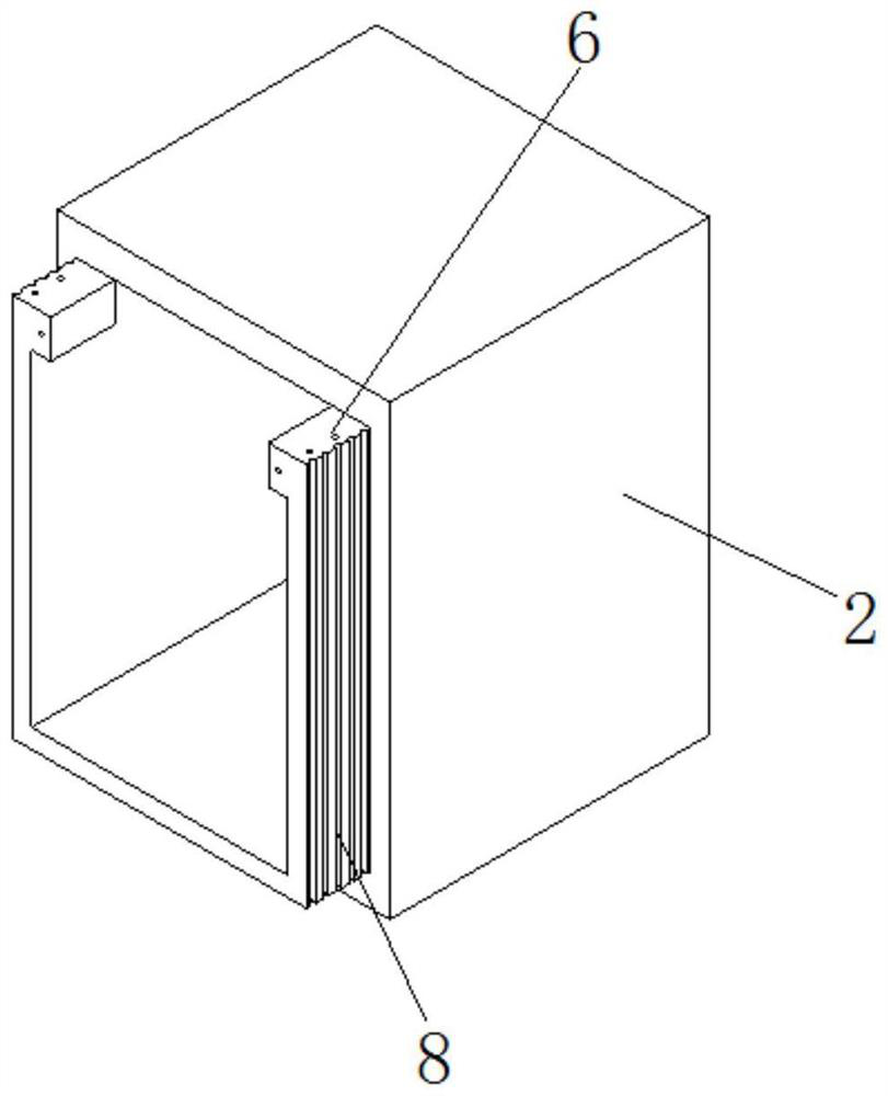 Prefabricated unit assembly structure for large-volume underground structures