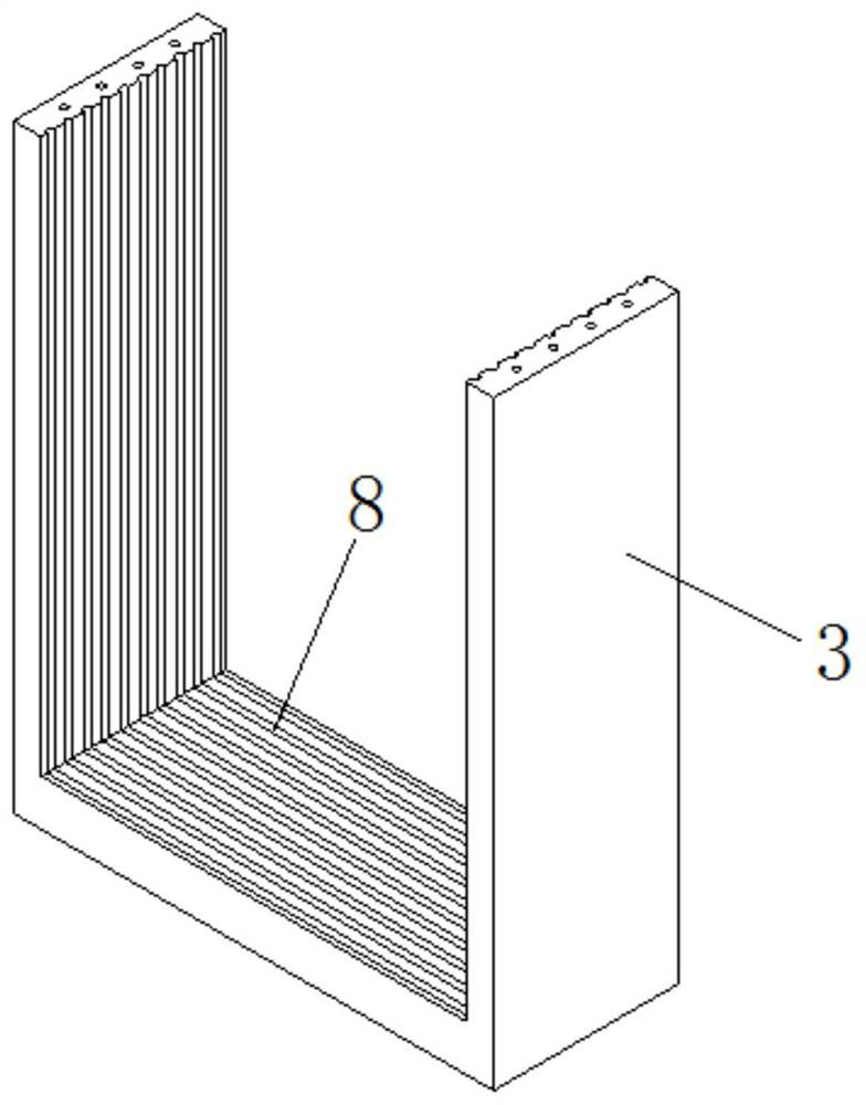 Prefabricated unit assembly structure for large-volume underground structures