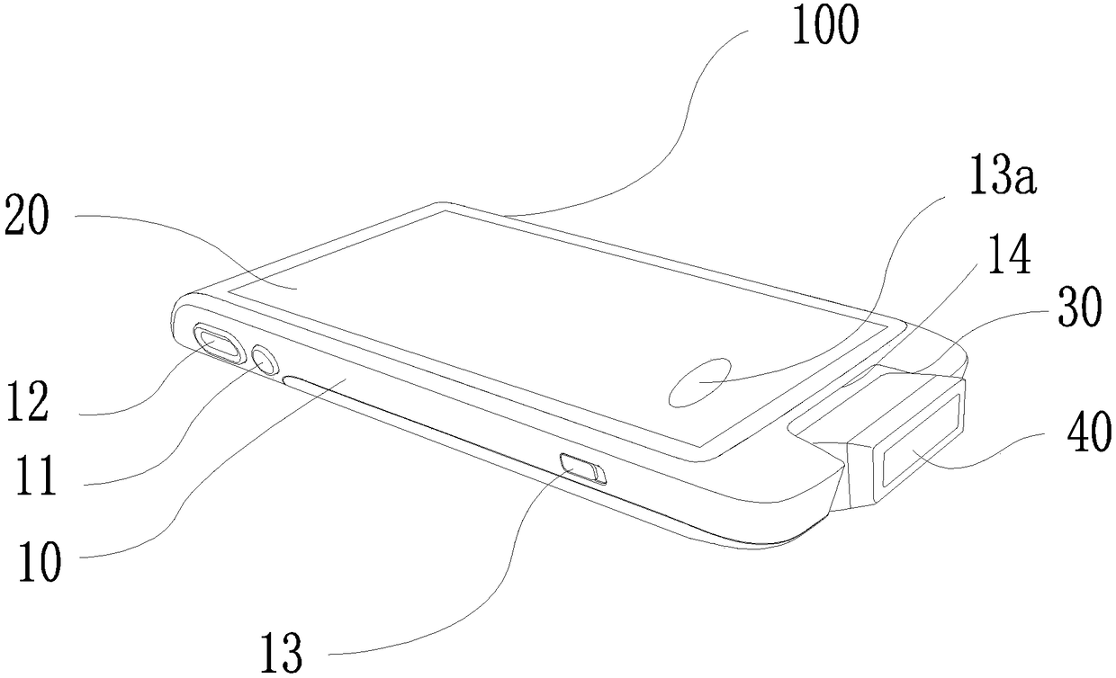 Portable ultrasonic device