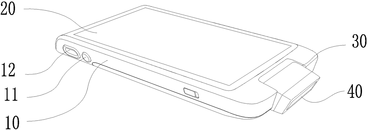 Portable ultrasonic device