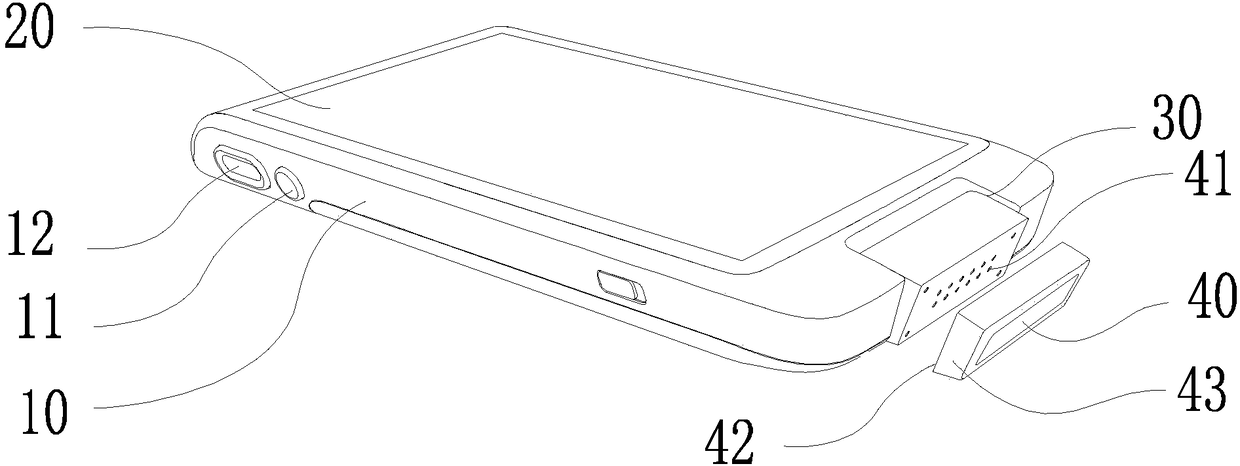 Portable ultrasonic device