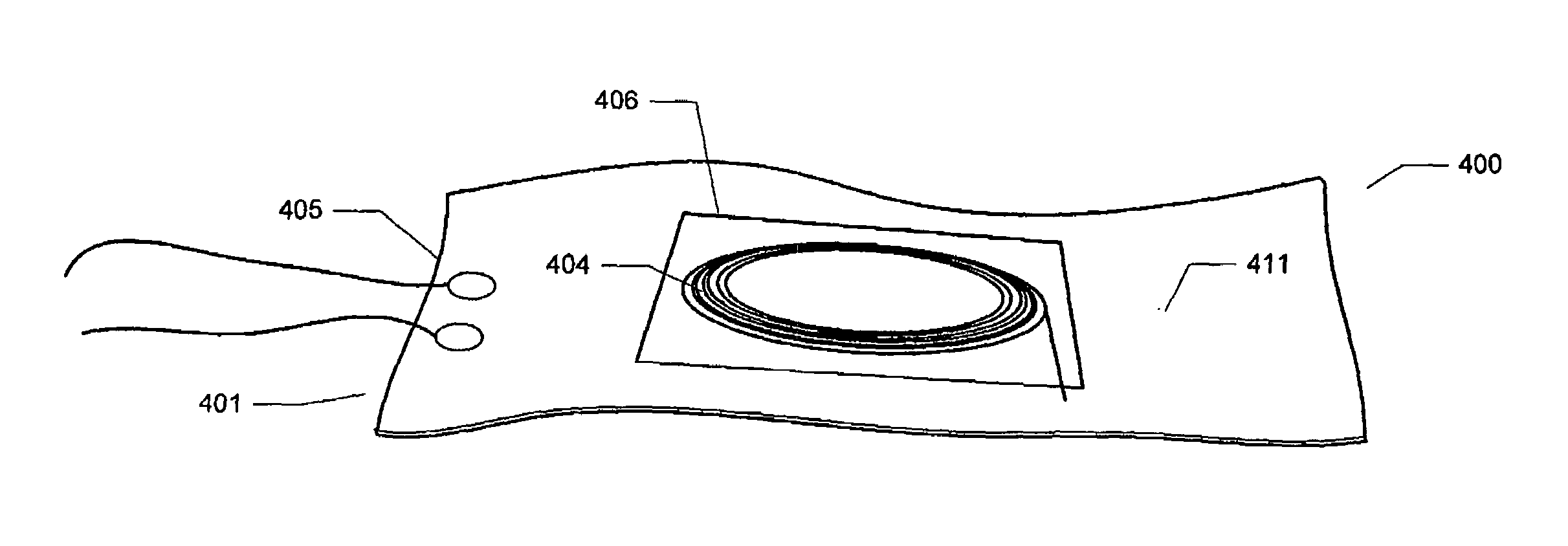 Temperature-controlled flexible optical circuit for use in an erbium-doped fiber amplifier and method for fabricating the flexible optical circuit