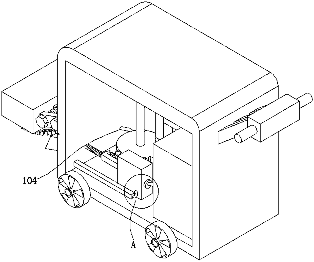 Agricultural fertilizer distributor