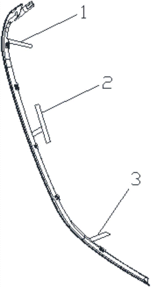 Car LENS light guide strip