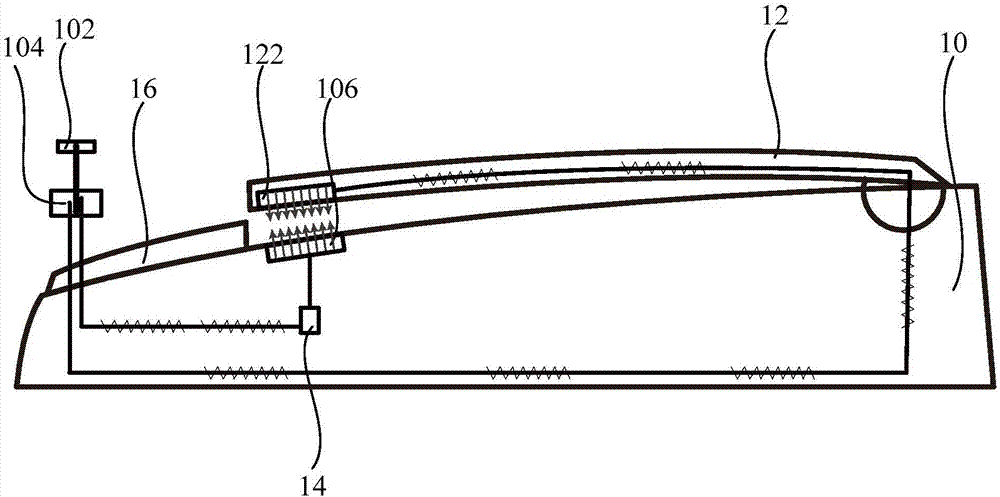 Cover body assembly, washing machine, control method of door cover body switch, and computer equipment