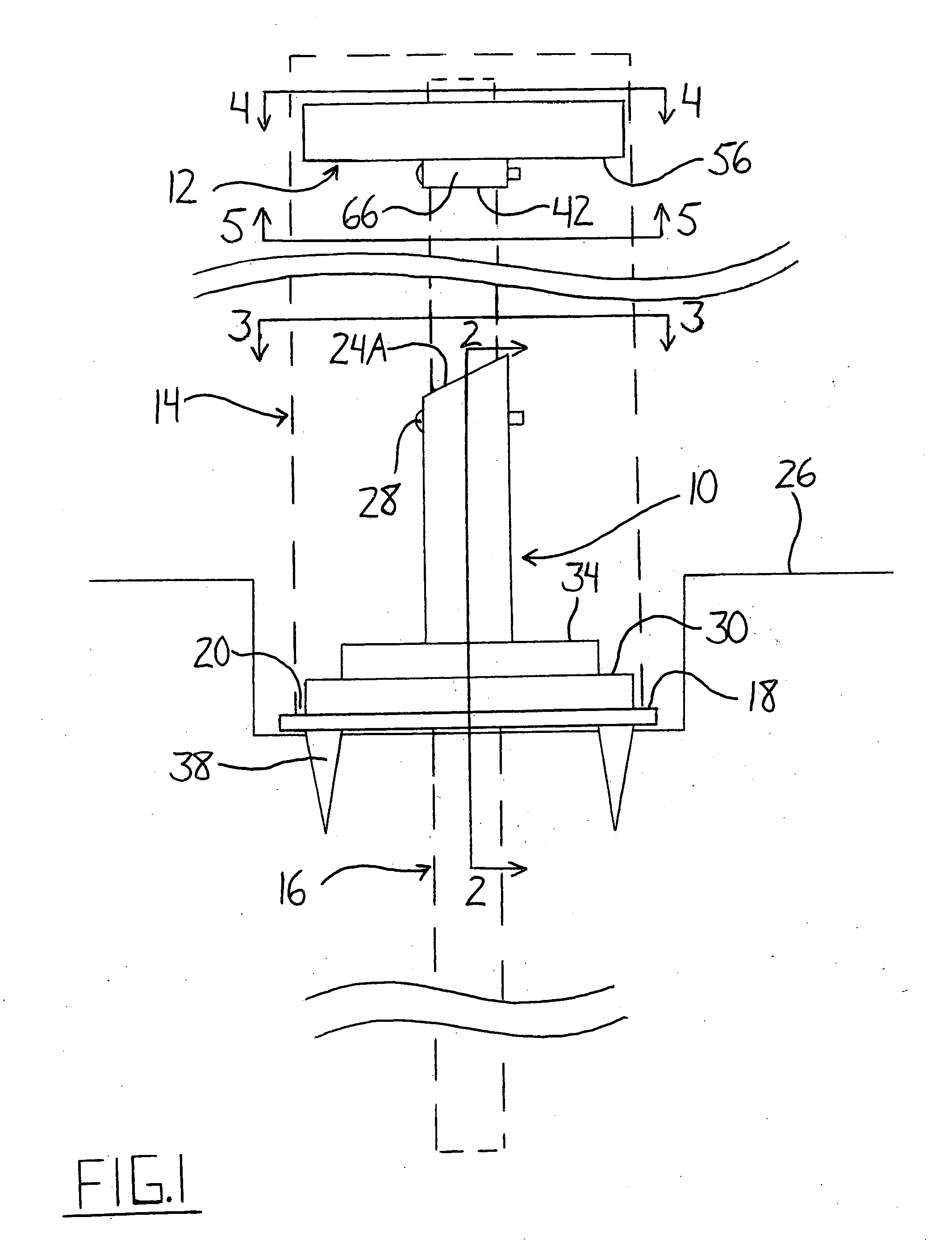 System for mounting a hollow post about a pipe