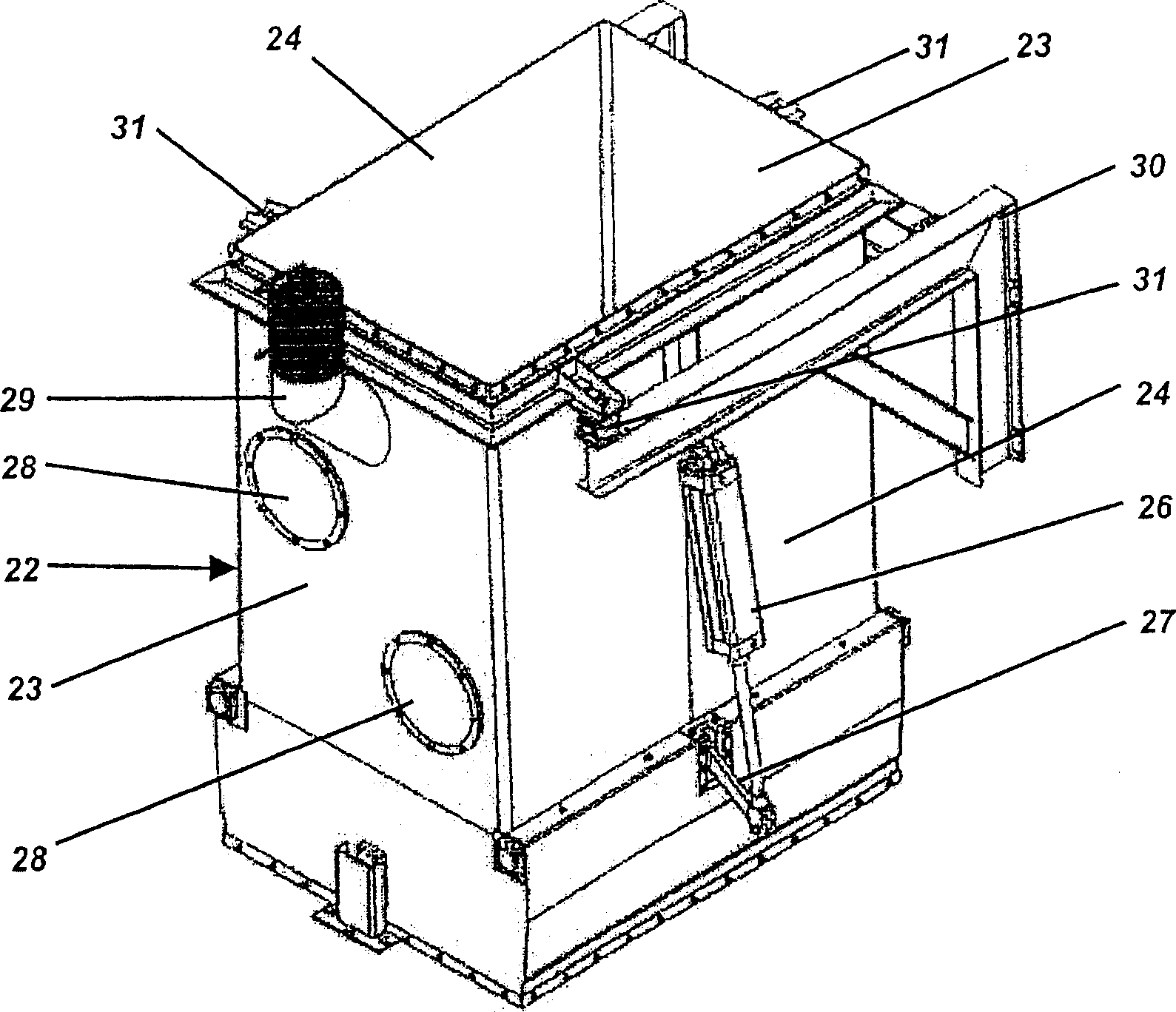 Method for pressing plasm in presser and device thereof