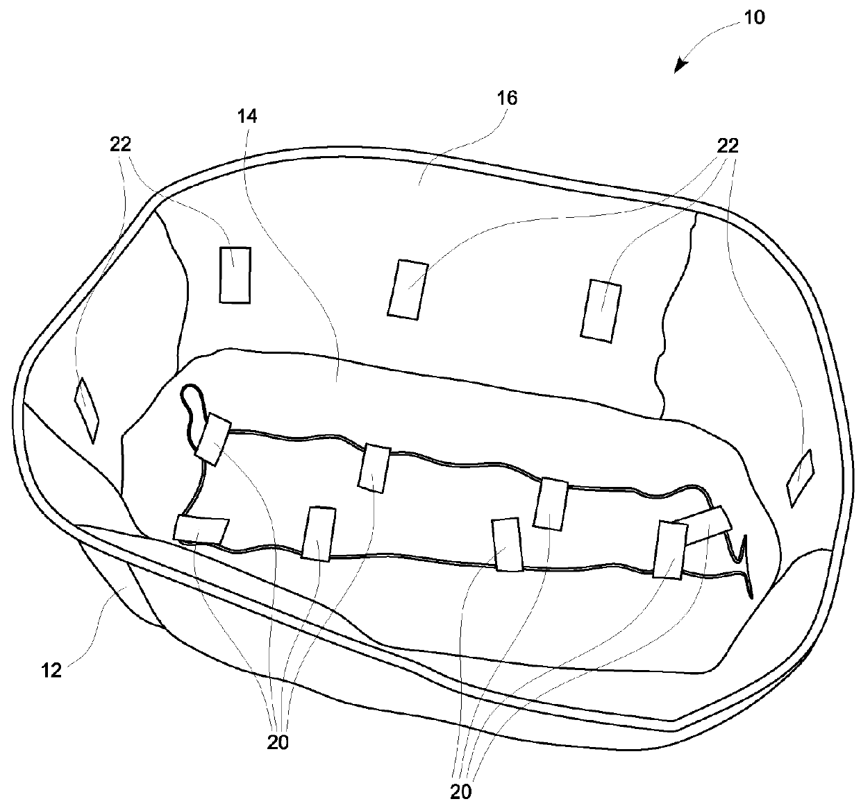 Insulated skirt for chafing dish