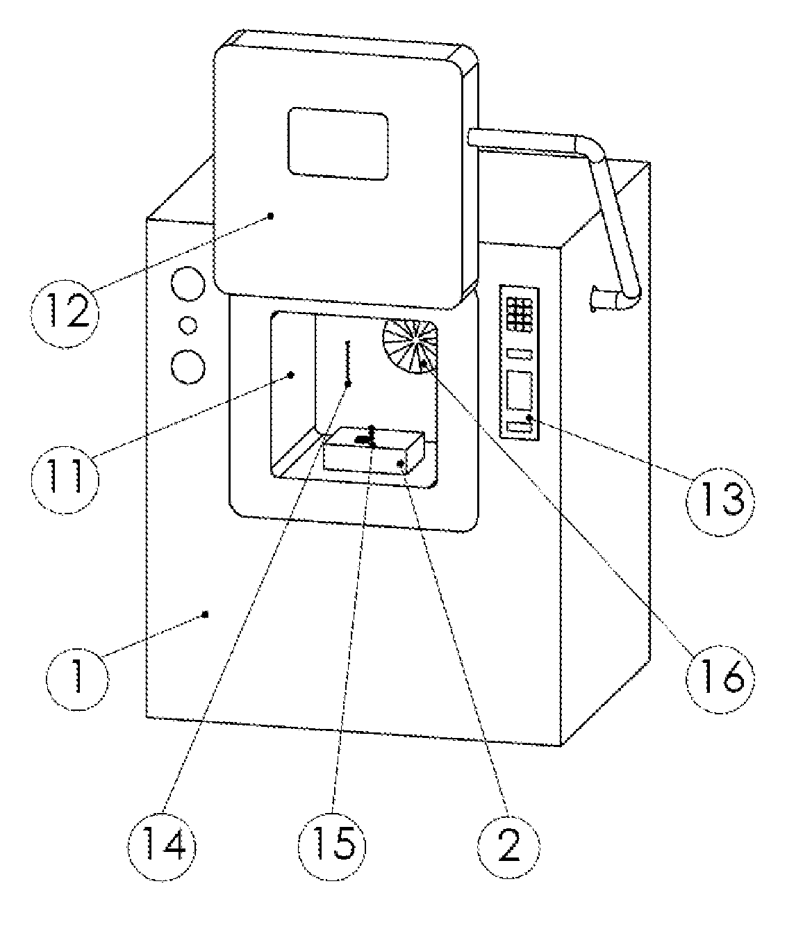 Measurement system for the wireless position-independent measurement of the temperature