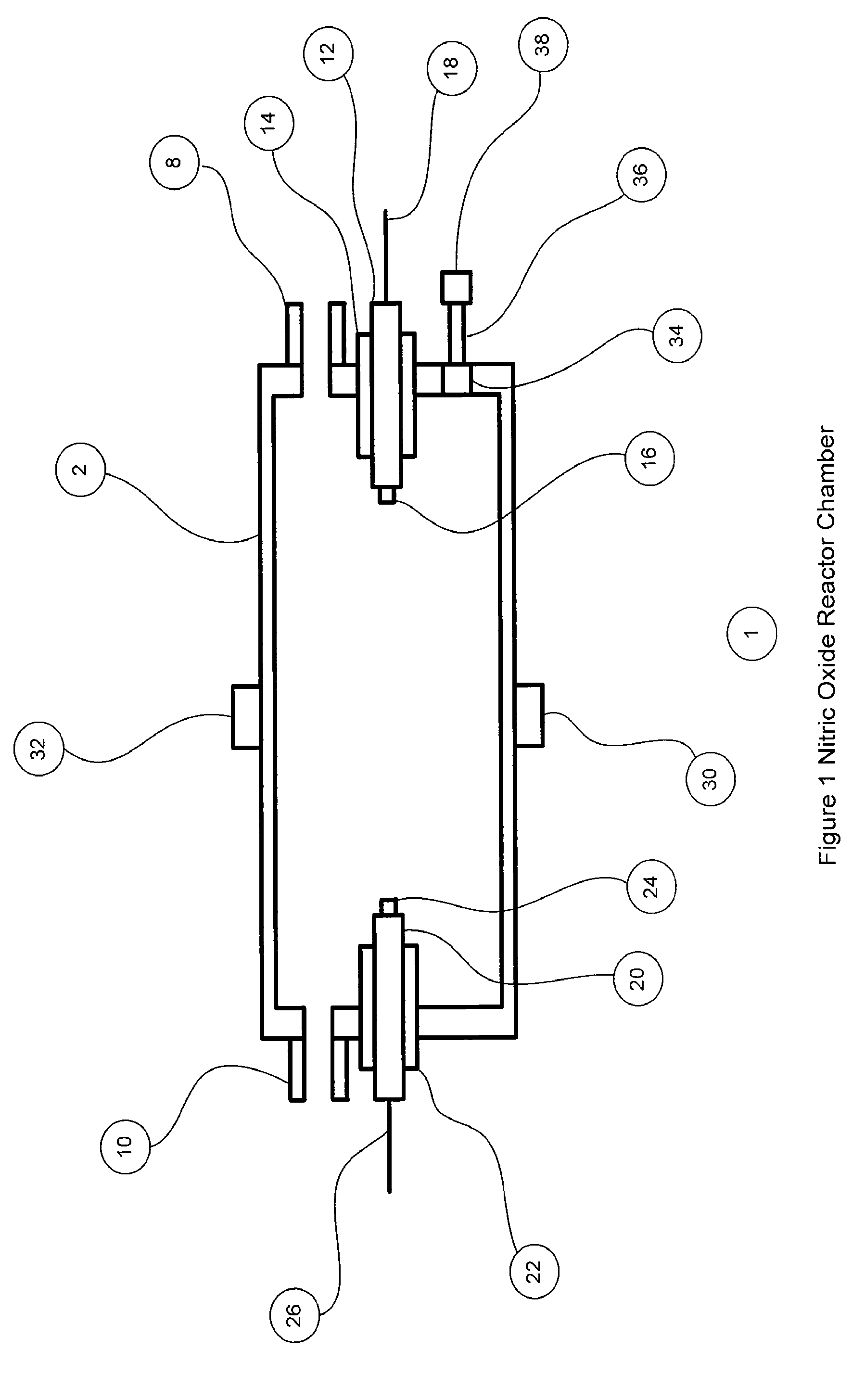 Apparatus and method for generating nitric oxide in controlled and accurate amounts