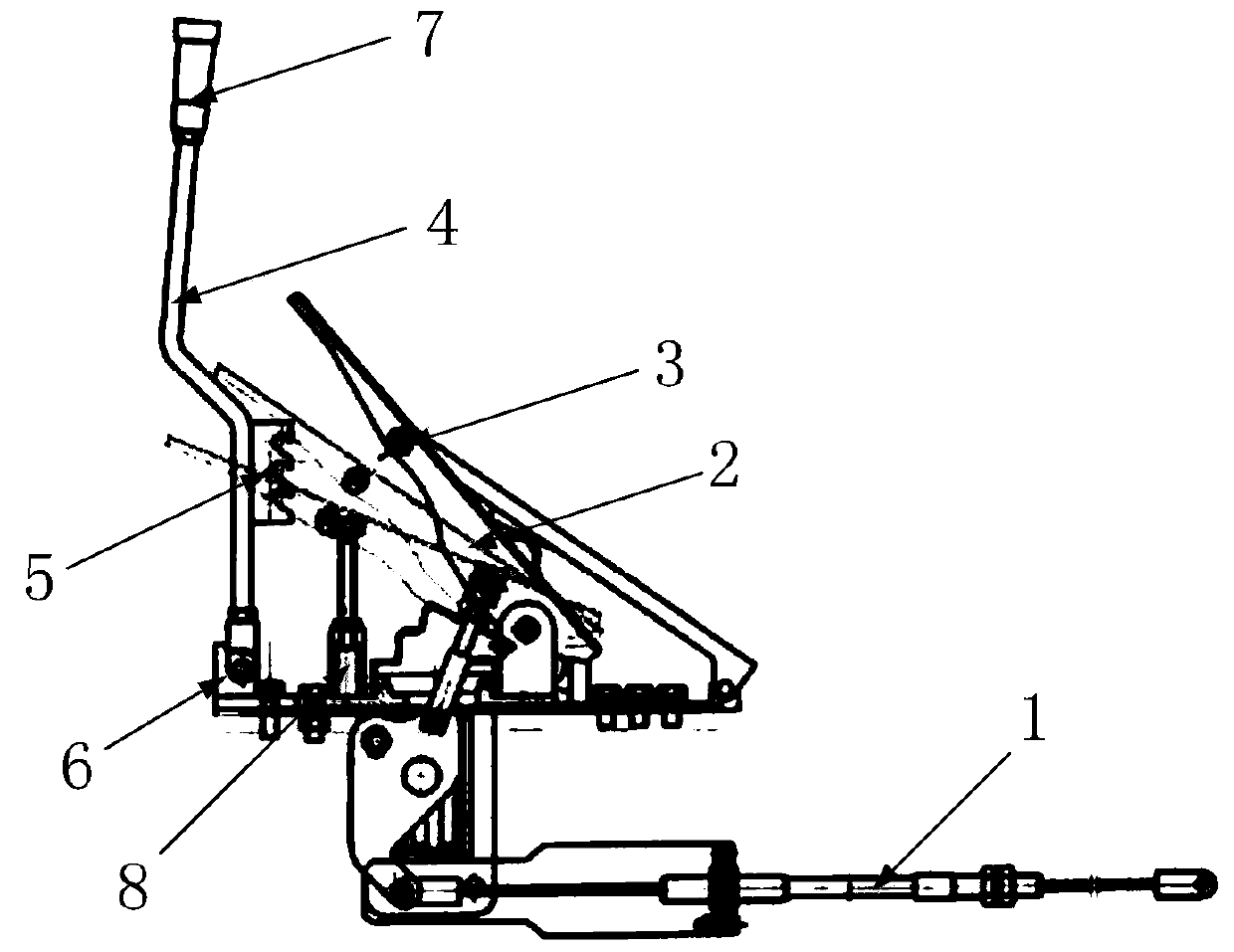 Engine revolution speed fixing device