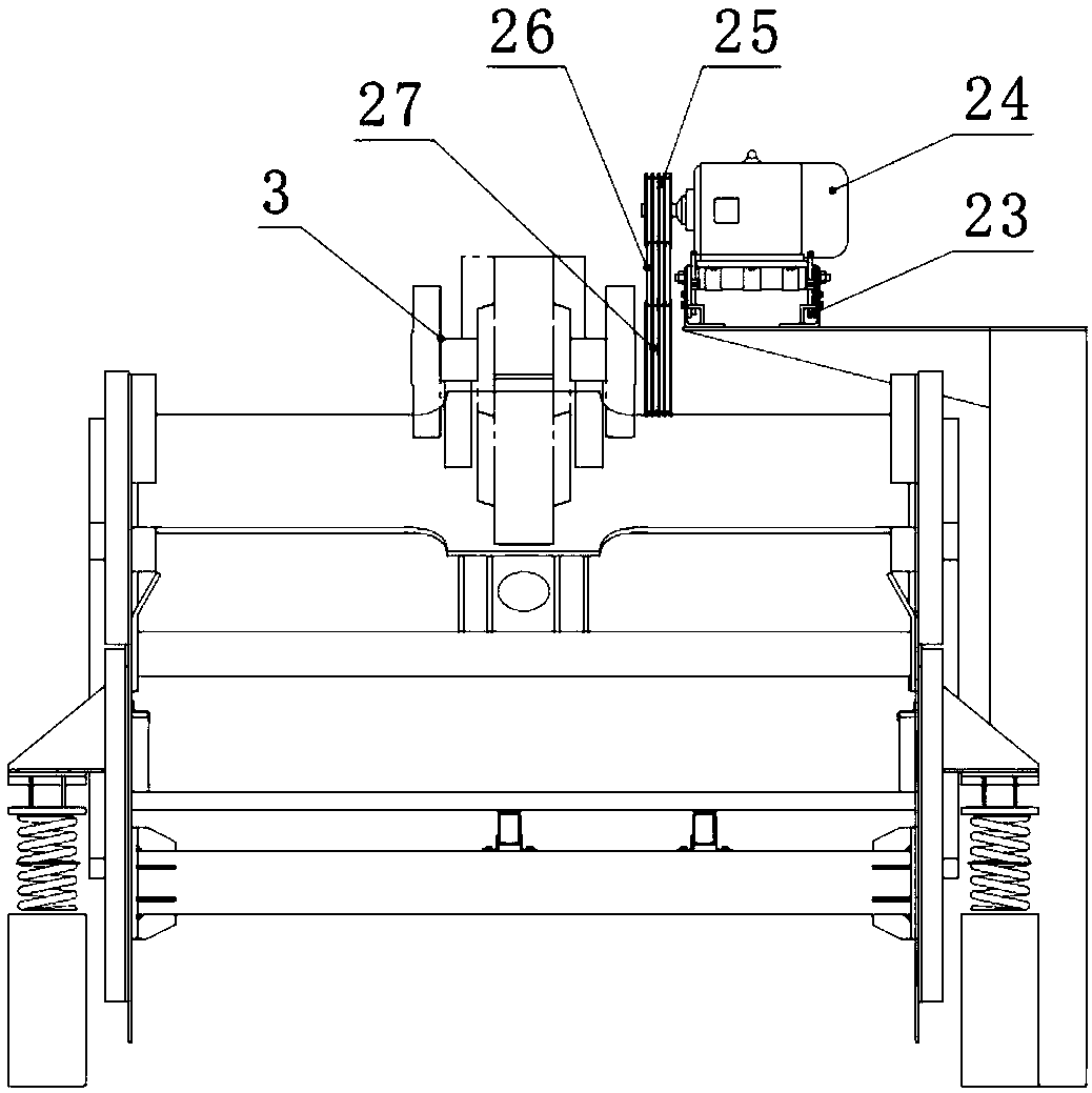 High frequency vibrating screen