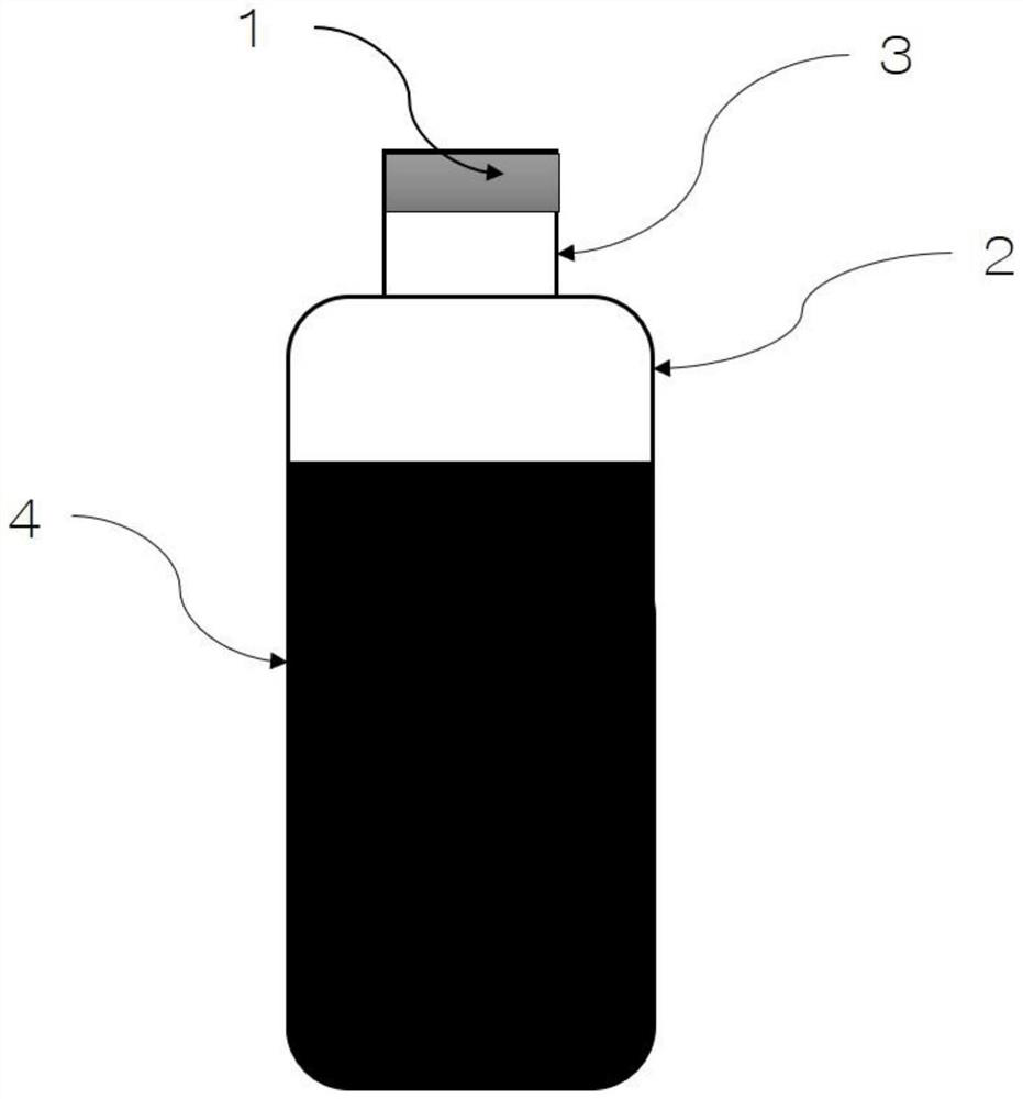 Cosmetic preservative removing device