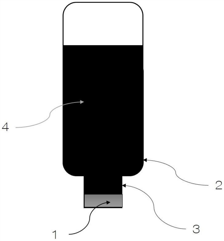 Cosmetic preservative removing device