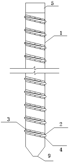 Threaded prefabricated uhpc pipe pile and its manufacturing and construction method