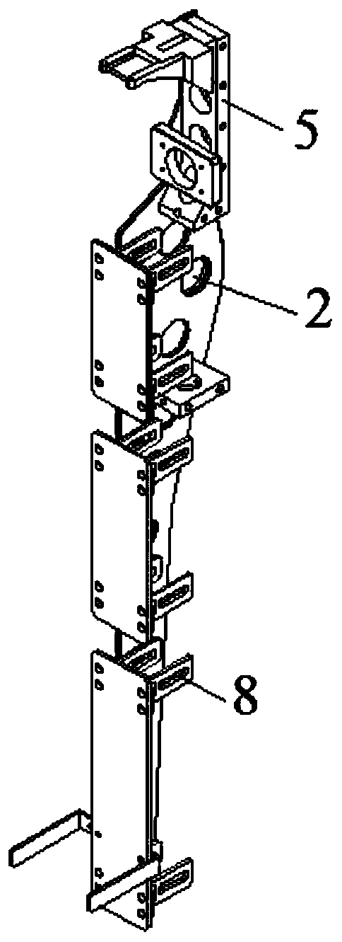 Launcher of pedestrian protection aPLI new leg type impactor