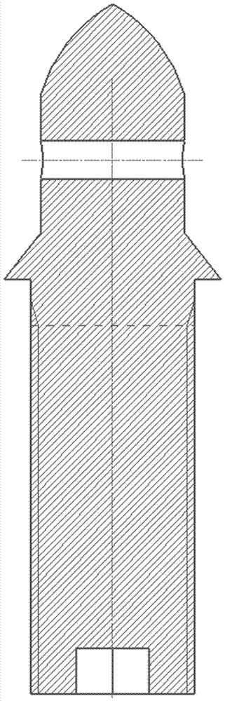 Locating pin of hot-forming drawing mould