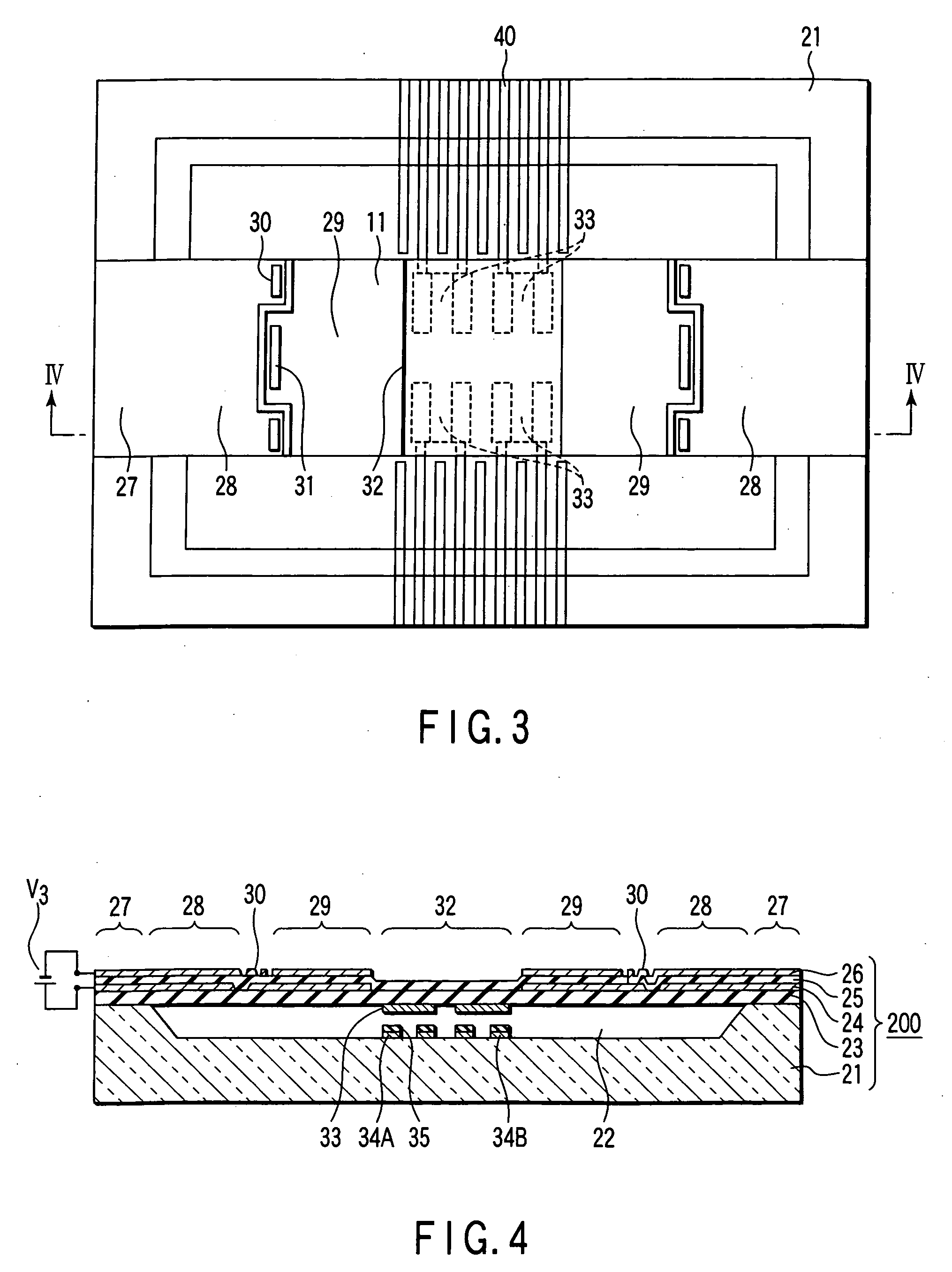 Piezoelectric MEMS element and tunable filter equipped with the piezoelectric MEMS element