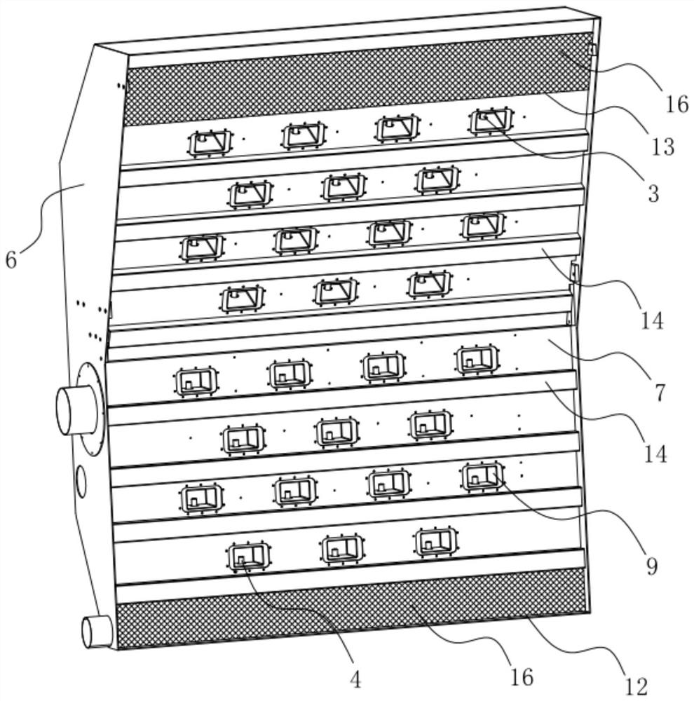 Microwave drying oven equipment of water-based ink printing machine