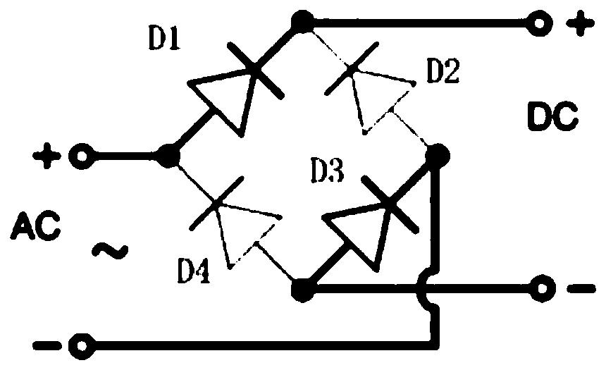 Chip packaging structure adopting multi-base island lead frame