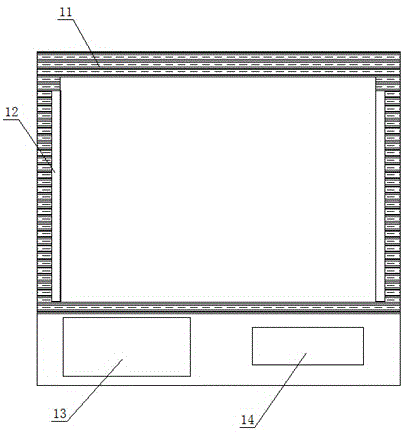 Phase-change temperature-adjusting construction material detector and detection method thereof