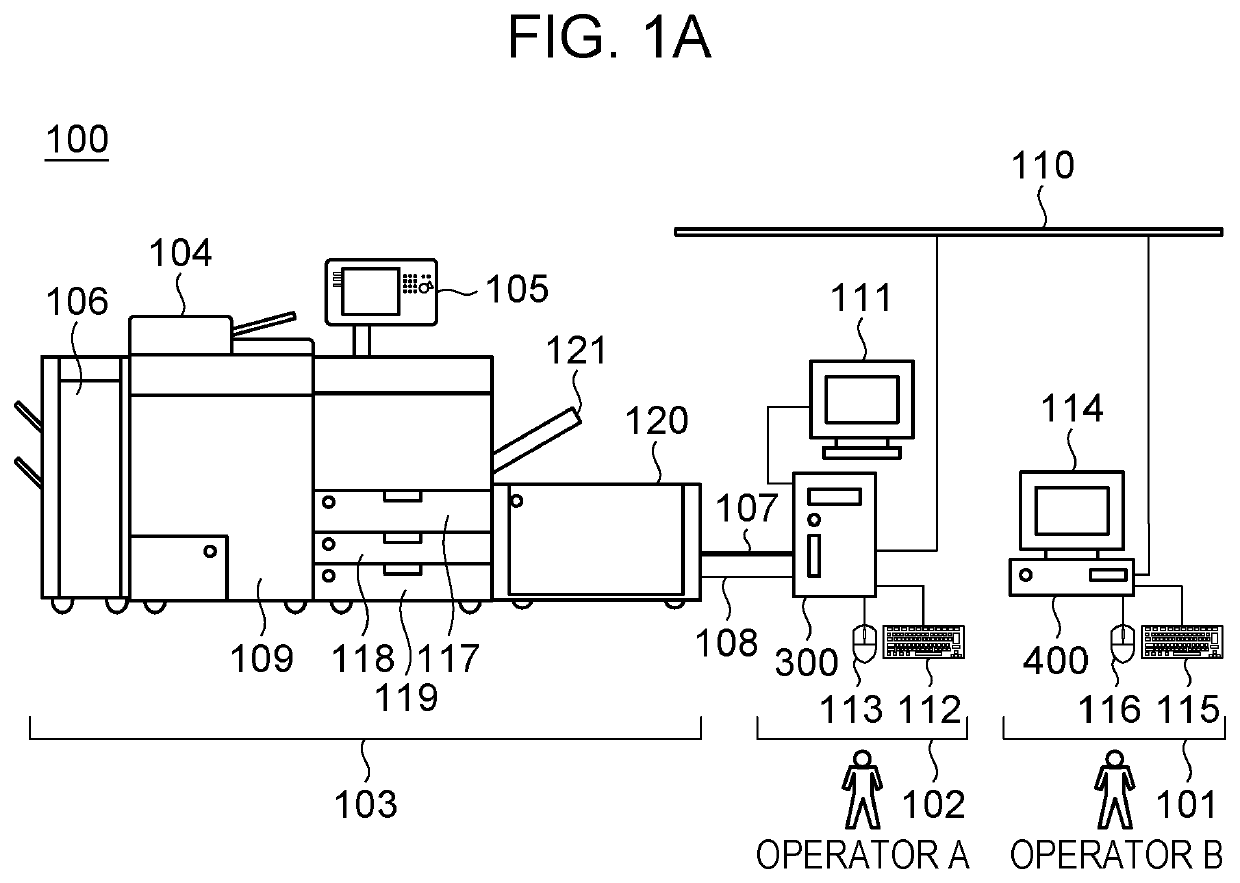 Printing system, information processing apparatus, and method and program for controlling information processing apparatus