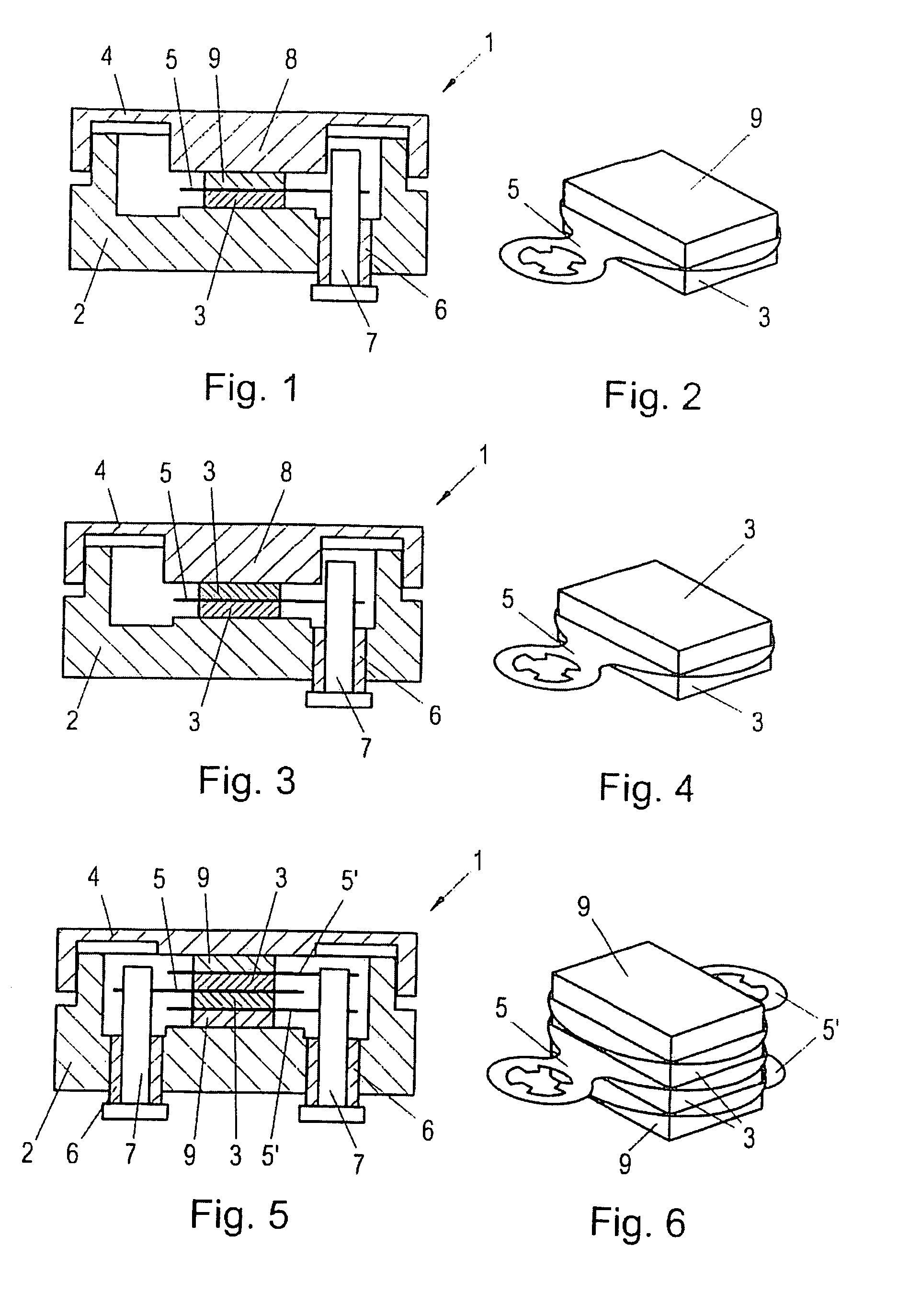 Piezoelectric pressure transducer