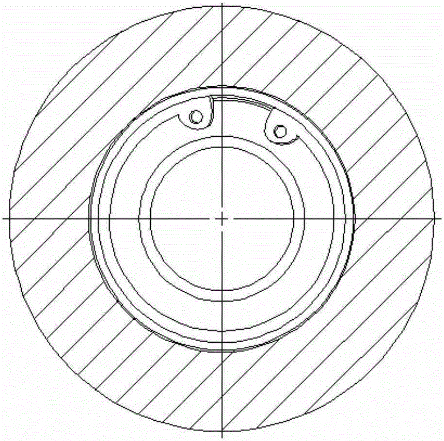 Splash-proof joint of square drill rod