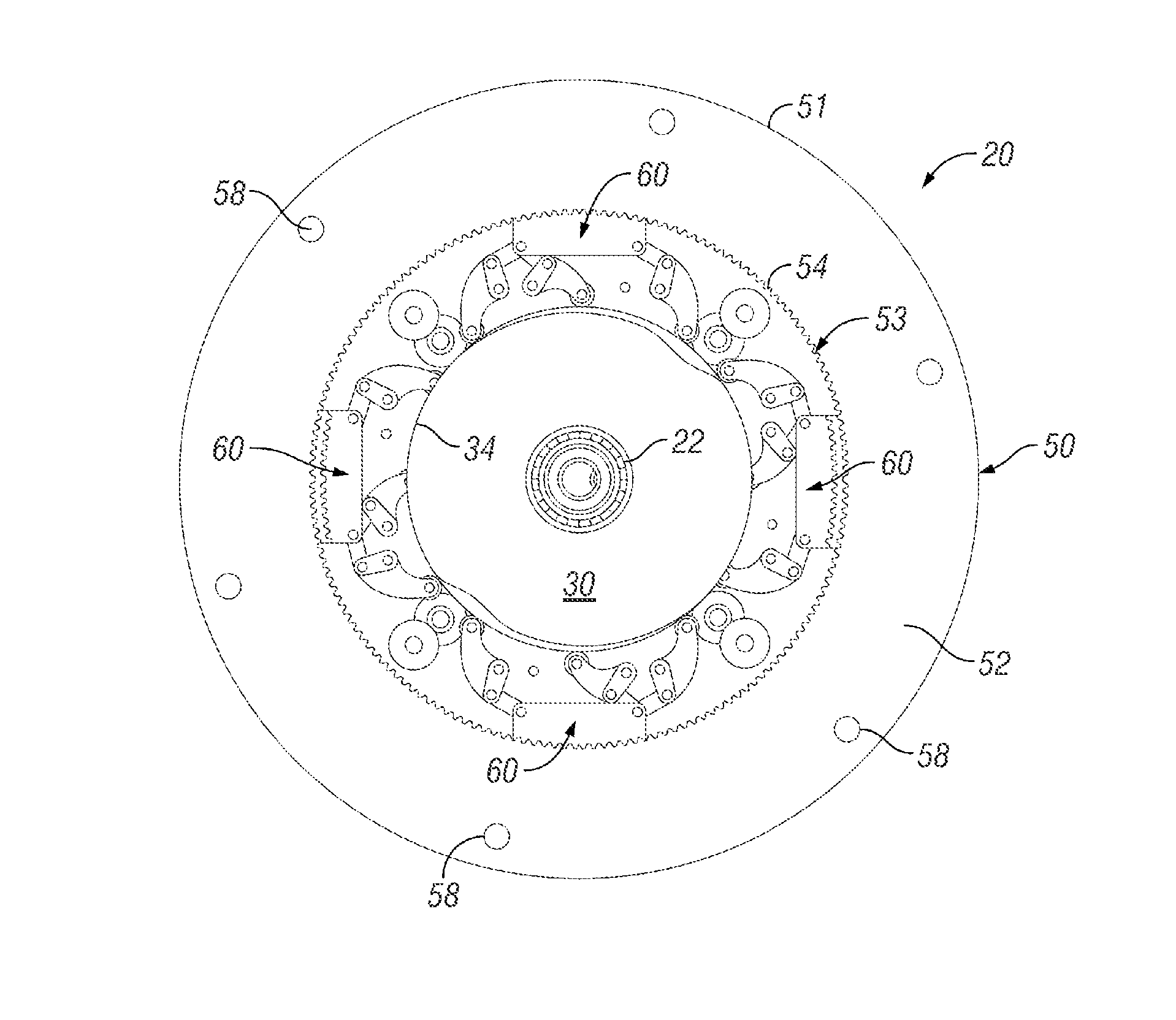 Gearbox mechanism