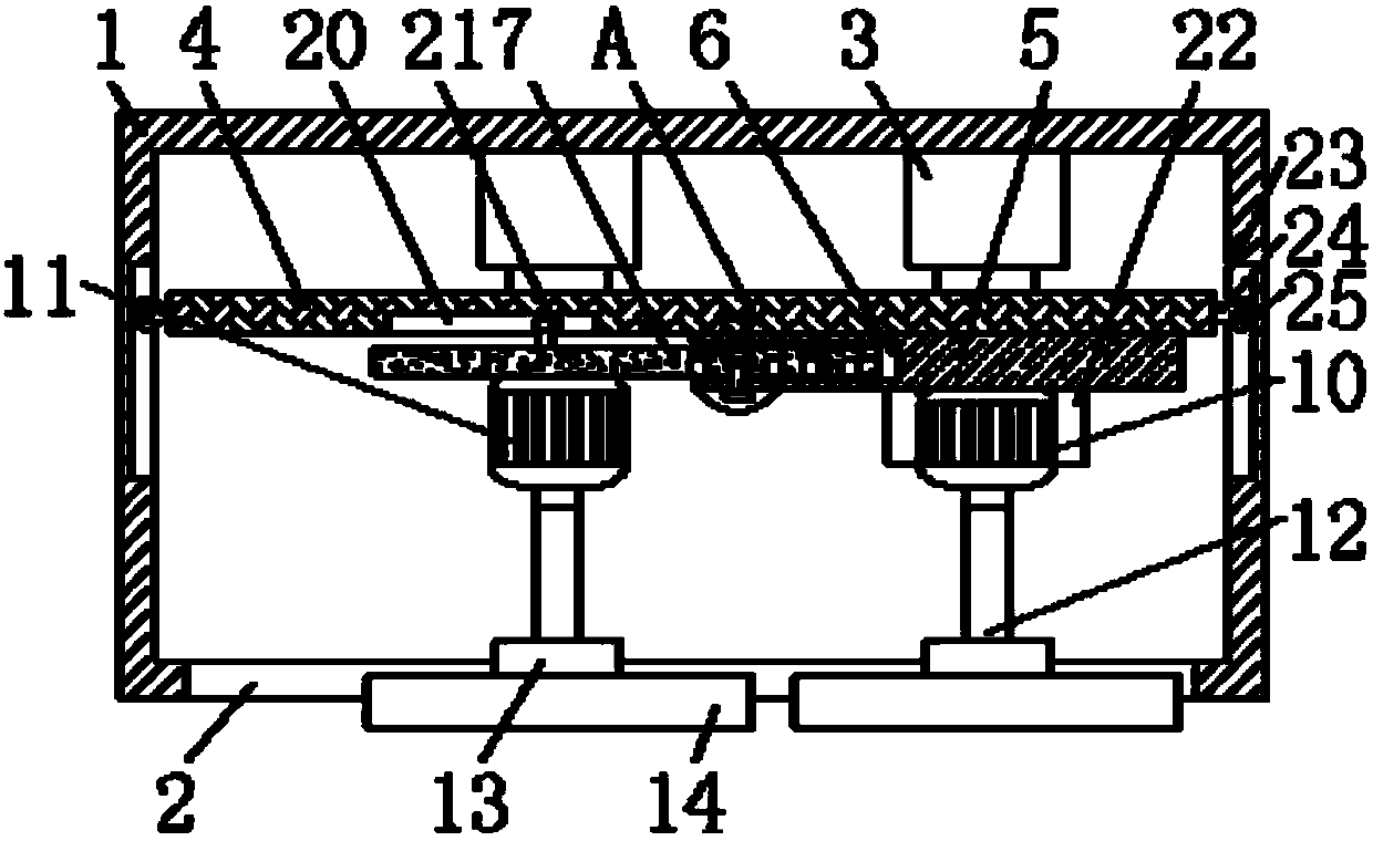 Concrete trowelling machine for construction