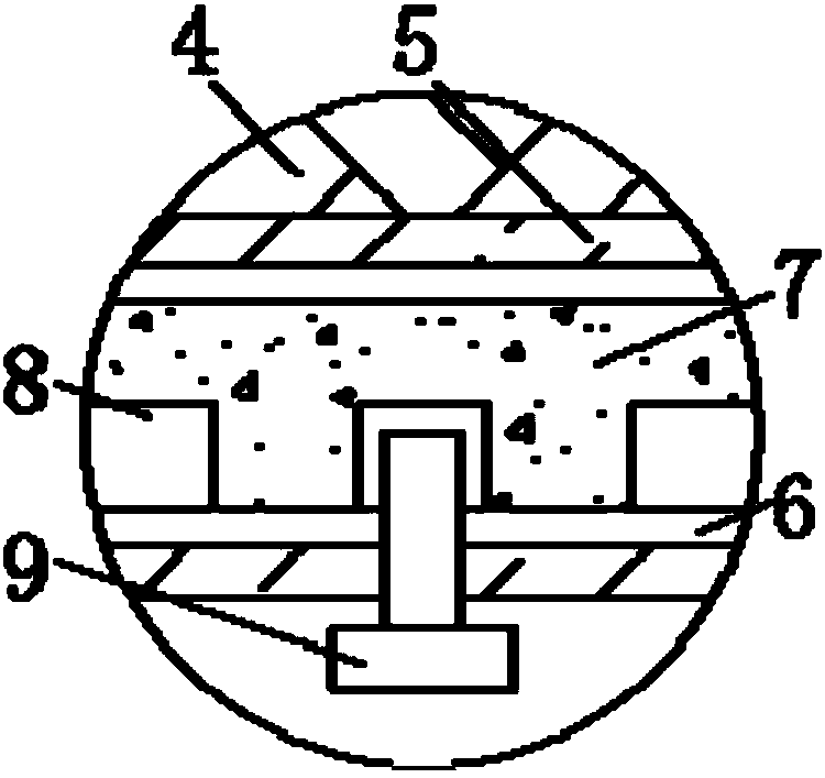 Concrete trowelling machine for construction