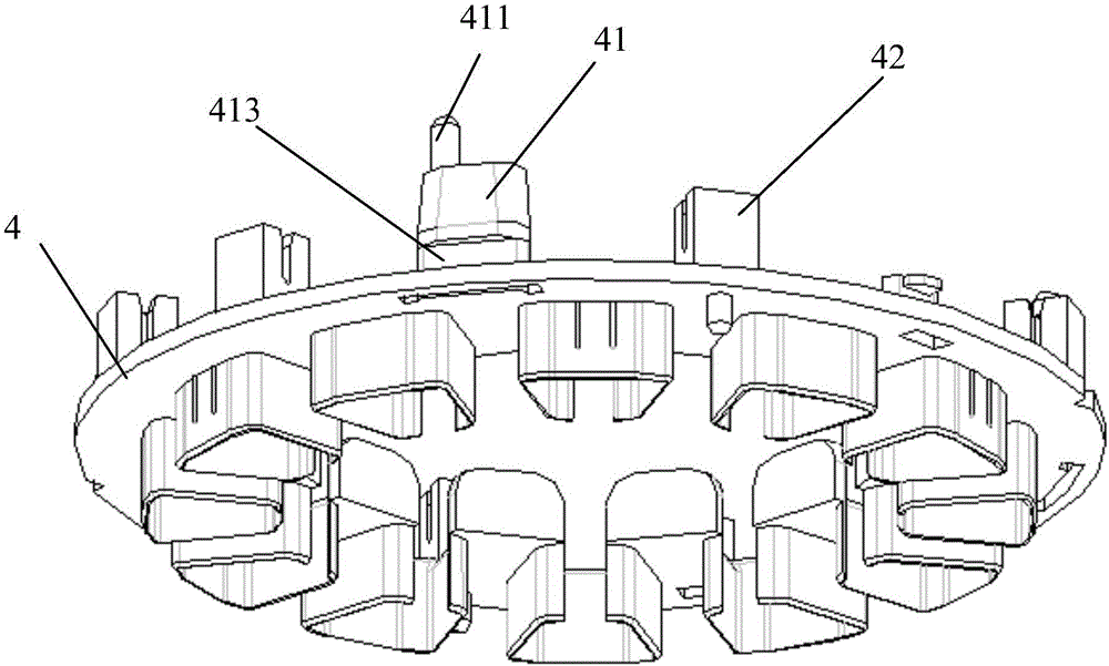 Positioning structure for PCB and upper insulation support