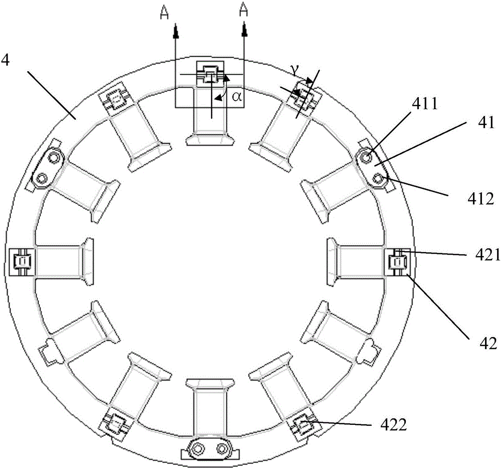 Positioning structure for PCB and upper insulation support