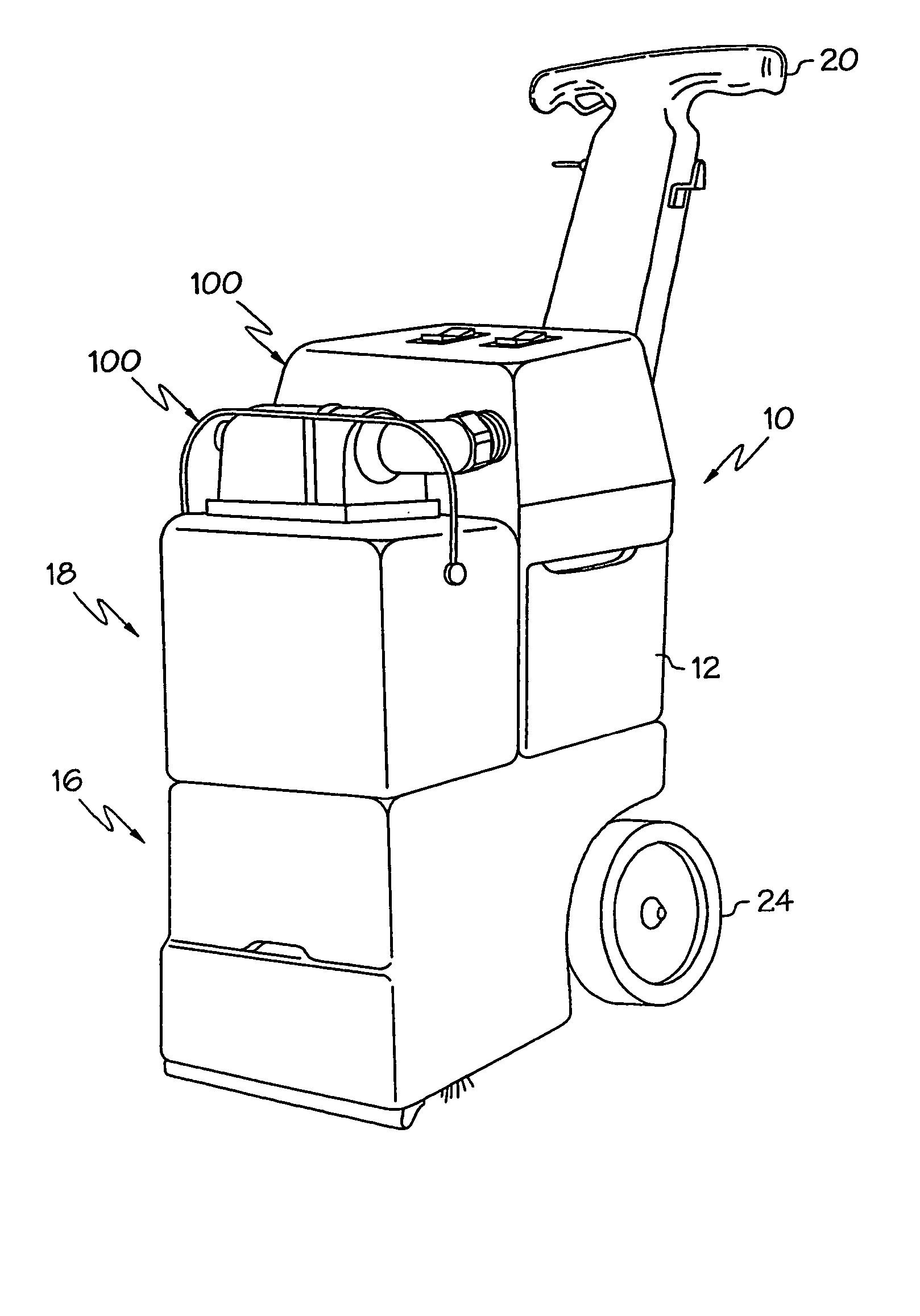 Dual mode carpet cleaning machine, solution, system and methods of use