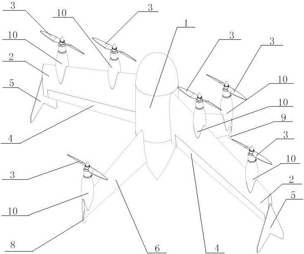 Vertical take-off and landing aircraft with distributed power unit configuration