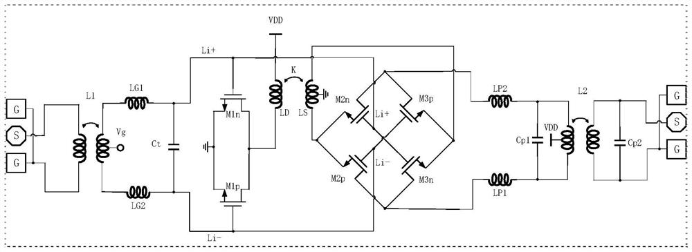 TM-PI frequency tripler based on double-balance frequency mixing