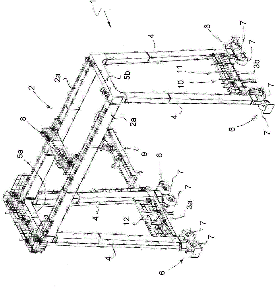 Moving crane