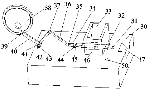 A tablet forming machine