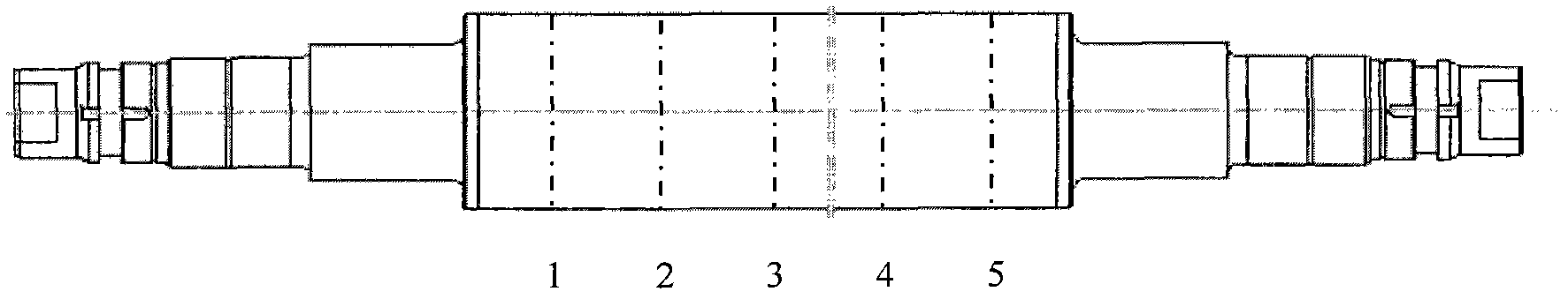 Cold work roll steel for high-strength steel rolling, cold work roll and its manufacturing method