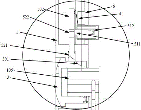 A keyhole protective cover device used on an electronic door lock