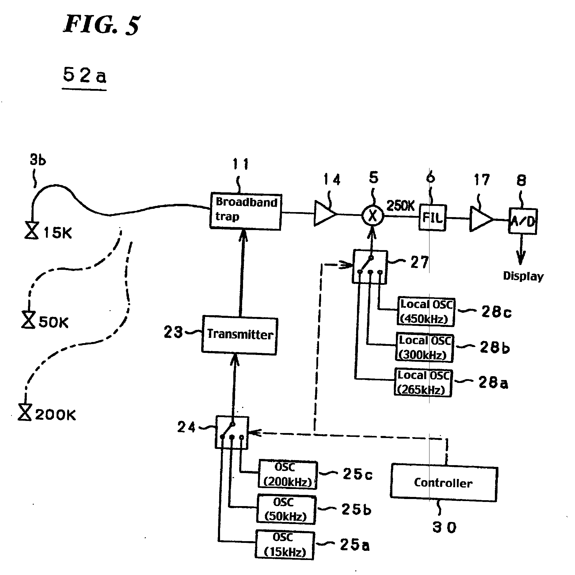 Underwater detection apparatus